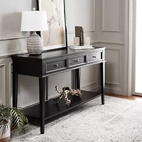 Manelin Storage 3-Drawer Console Table