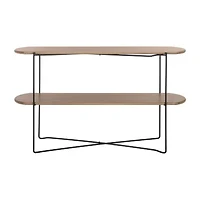 Marlee Storage Metal Console Table
