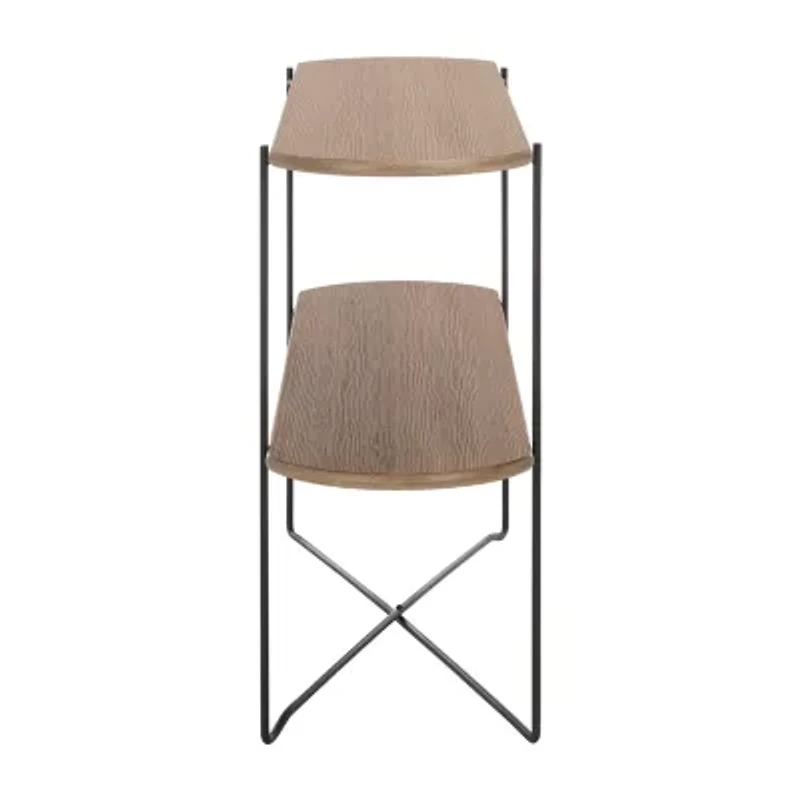 Marlee Storage Metal Console Table