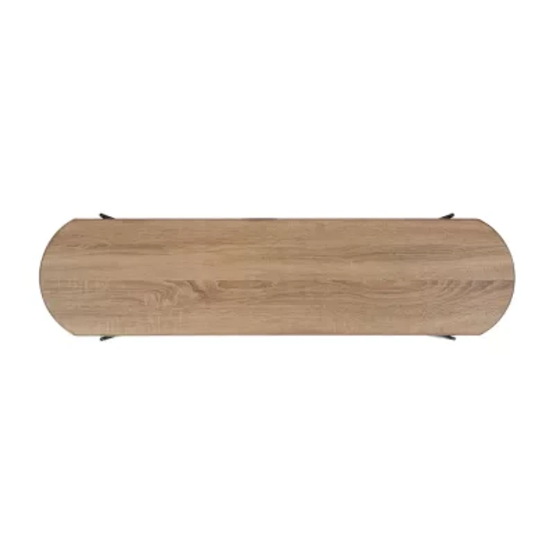 Marlee Storage Metal Console Table