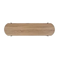 Marlee Storage Metal Console Table