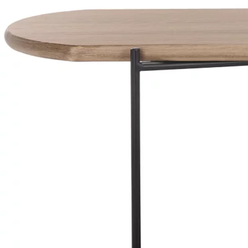 Marlee Storage Metal Console Table