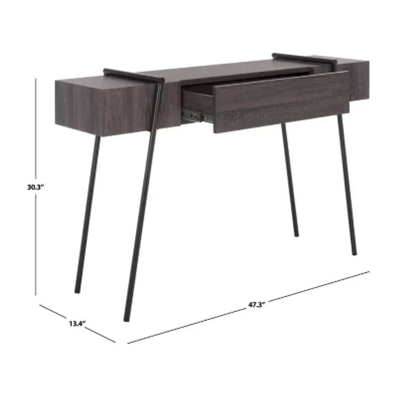 Margaux Metal Console Table