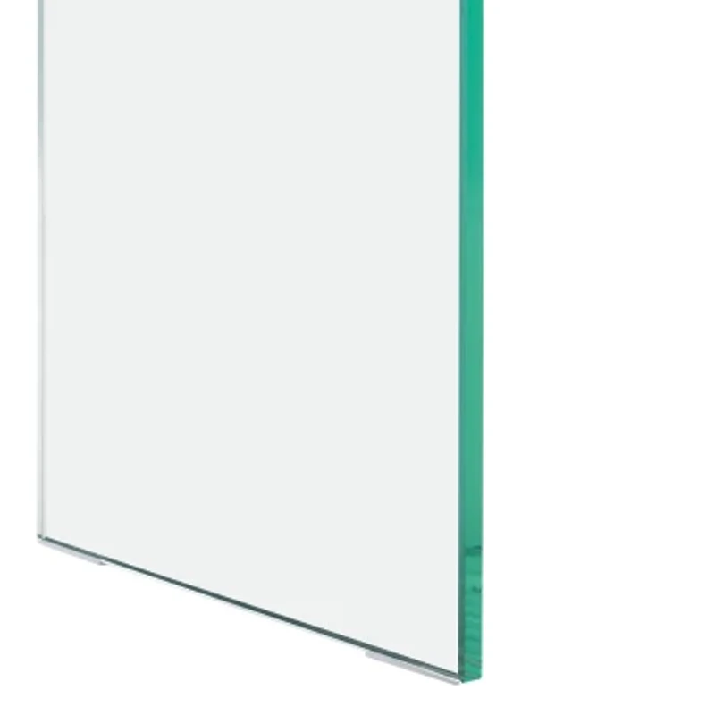 Kayley Storage Glass Console Table
