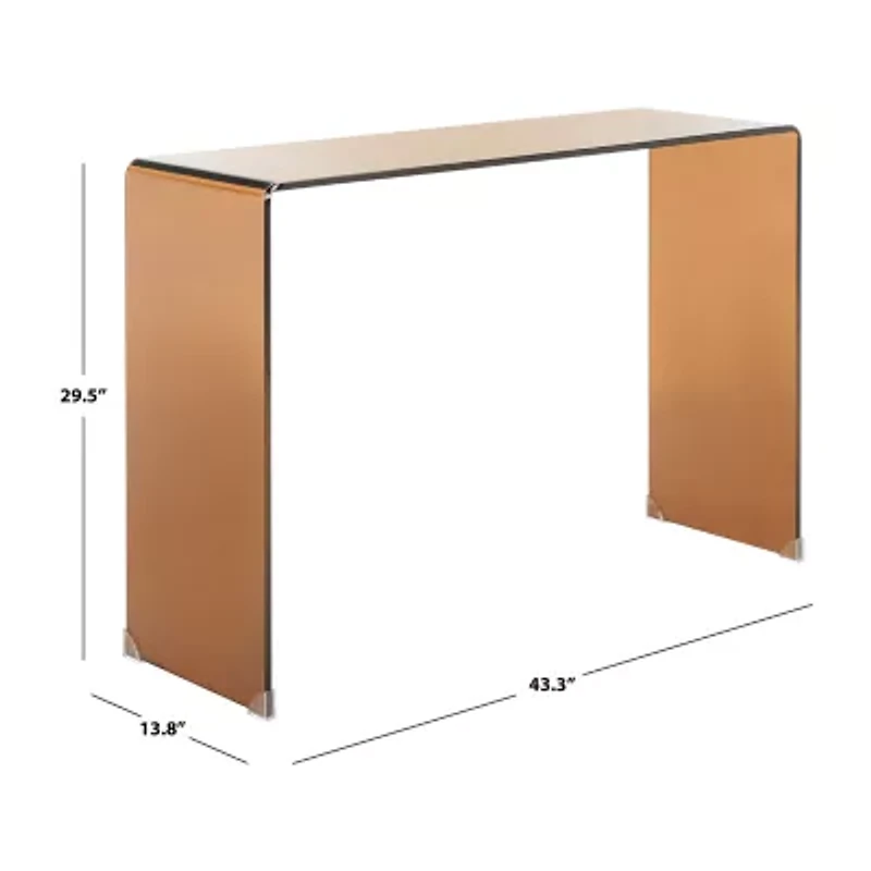 Safavieh Taft Glass Console Table