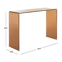 Safavieh Taft Glass Console Table