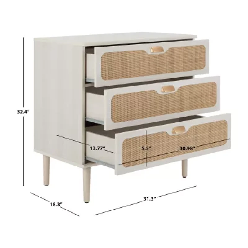 Irelia 3-Drawer Chest