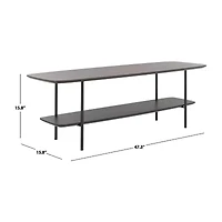 Safavieh Kayleigh Storage Metal Coffee Table