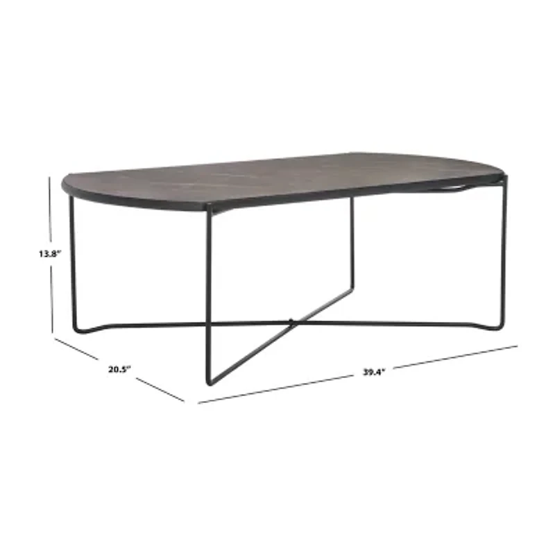 Vickie Metal Coffee Table