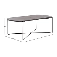 Safavieh Vickie Metal Coffee Table