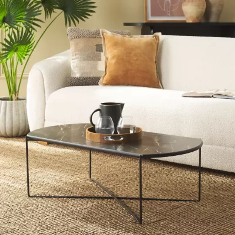 Vickie Metal Coffee Table