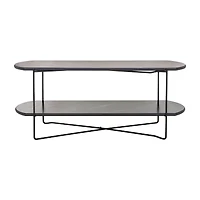 Marlee Storage Metal Coffee Table