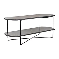 Marlee Storage Metal Coffee Table