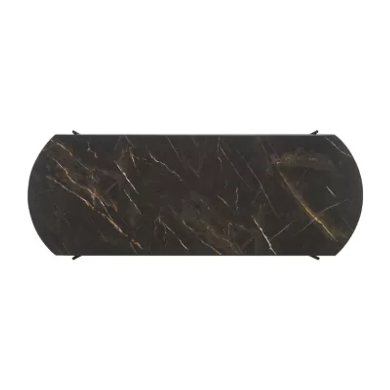 Marlee Storage Metal Coffee Table