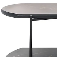 Marlee Storage Metal Coffee Table