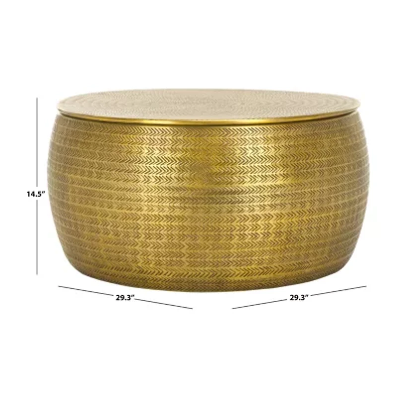 Safavieh Apoline Storage Metal Coffee Table