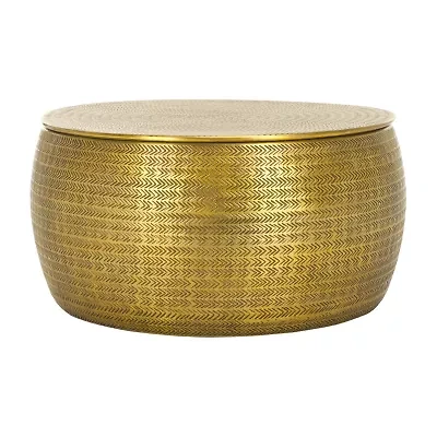 Apoline Storage Metal Coffee Table