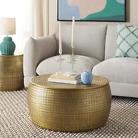 Apoline Storage Metal Coffee Table