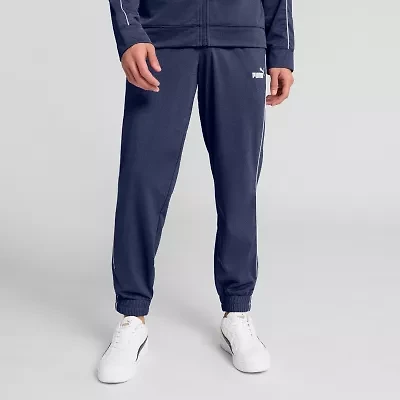 PUMA Piped Tricot Mens Regular Fit Track Pant