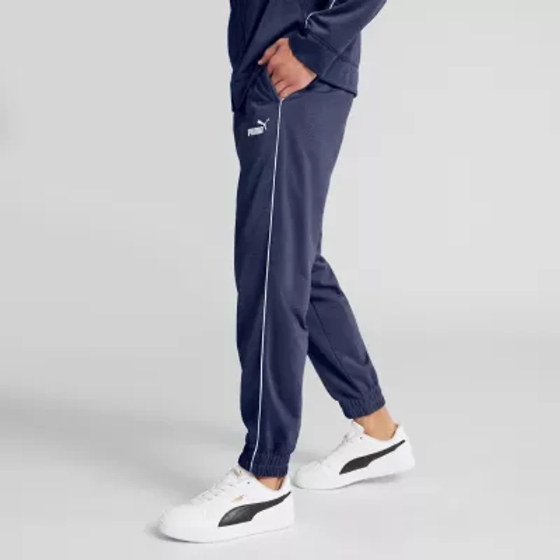 PUMA Piped Tricot Mens Regular Fit Track Pant