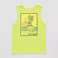 Thereabouts Little & Big Kid Boys Crew Neck Sleeveless Tank Top