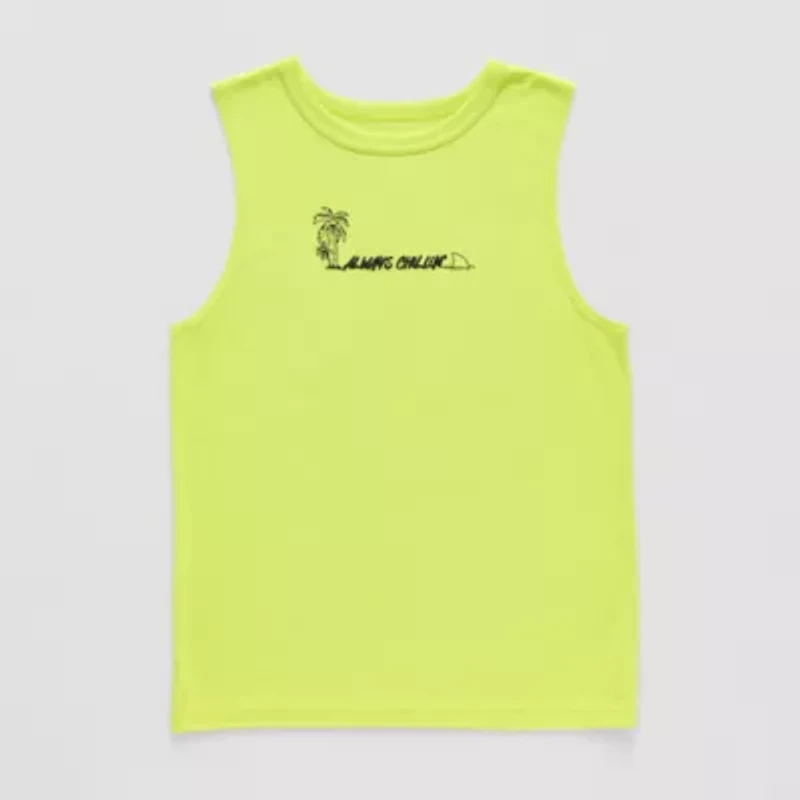 Thereabouts Little & Big Kid Boys Crew Neck Sleeveless Tank Top