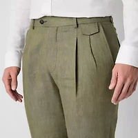Stafford Mens Big and Tall Regular Fit Pleated Front Suit Pant