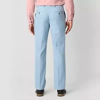 J. Ferrar Mens Big and Tall Regular Fit Flat Front Suit Pant