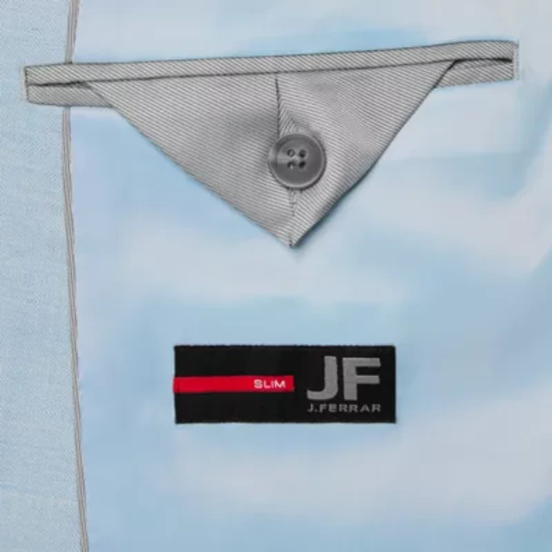 J. Ferrar Mens Regular Fit Big and Tall Suit Jacket