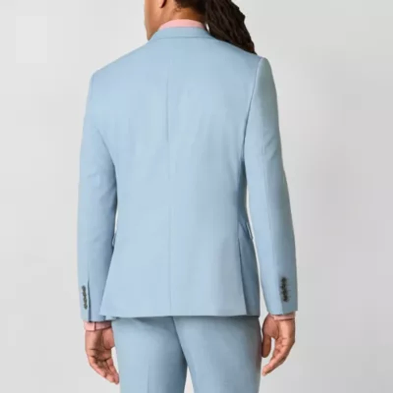 J. Ferrar Mens Regular Fit Big and Tall Suit Jacket