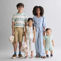 Okie Dokie Baby Boys Short Sleeve Romper