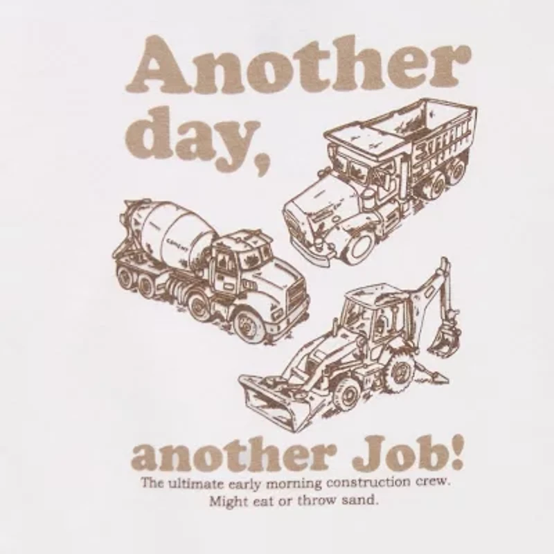 Okie Dokie Toddler & Little Boys Crew Neck Short Sleeve Regular Fit Graphic T-Shirt