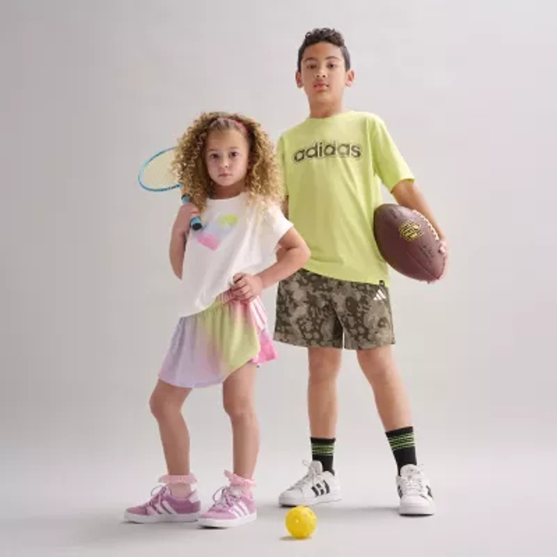 adidas Little Girls 2-pc. Skort Set
