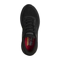 Skechers Hands Free Slip-Ins Max Cushion Endeavor Mens Round Closed Toe Work Shoes