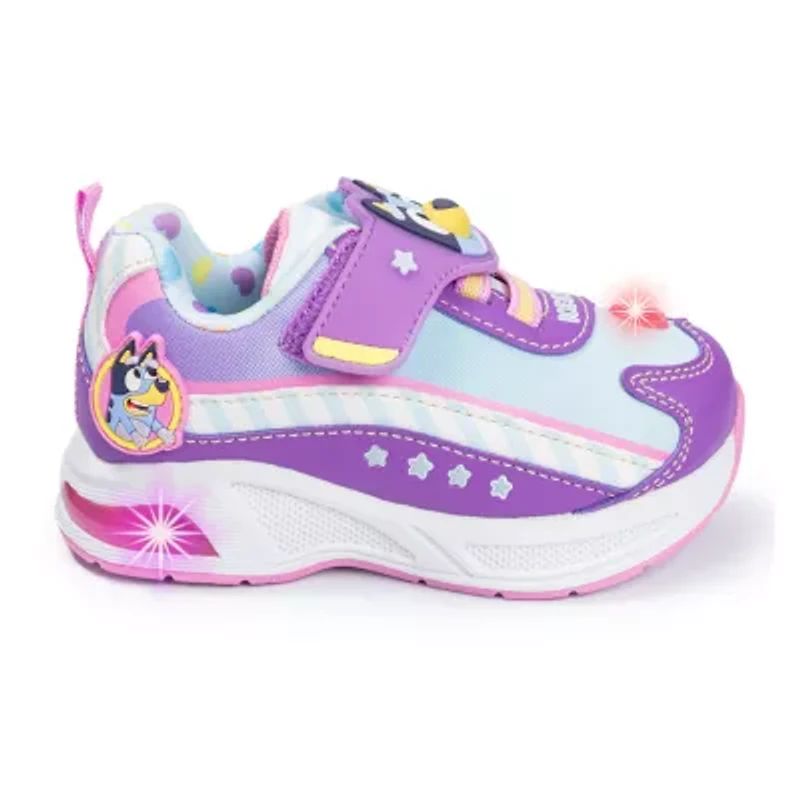Girls Bluey & Bingo Toddler Light Up Sneaker