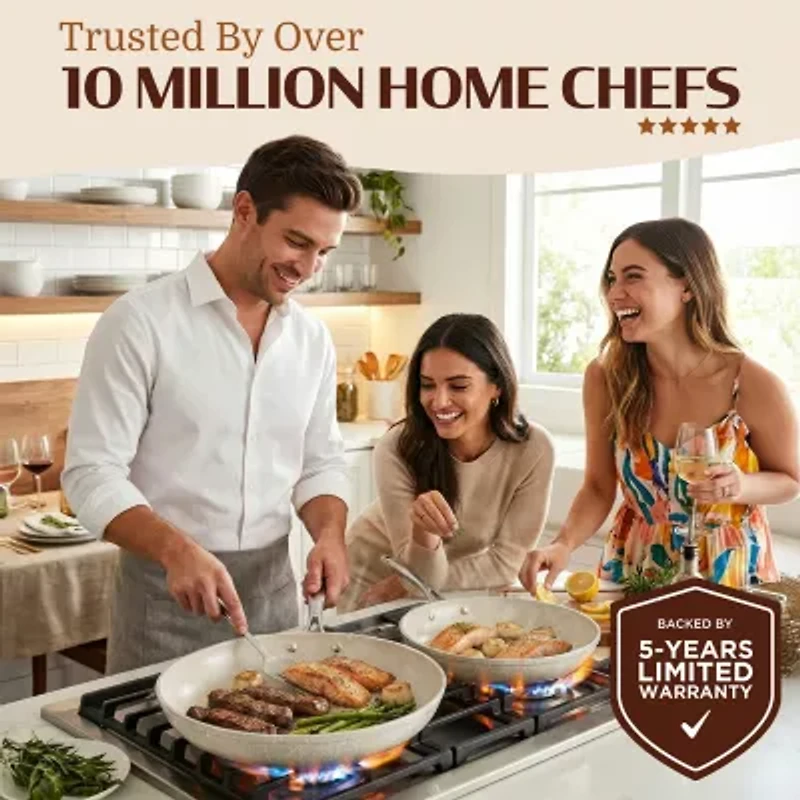 Granitestone 3-pc. Non-Stick Frying Pan