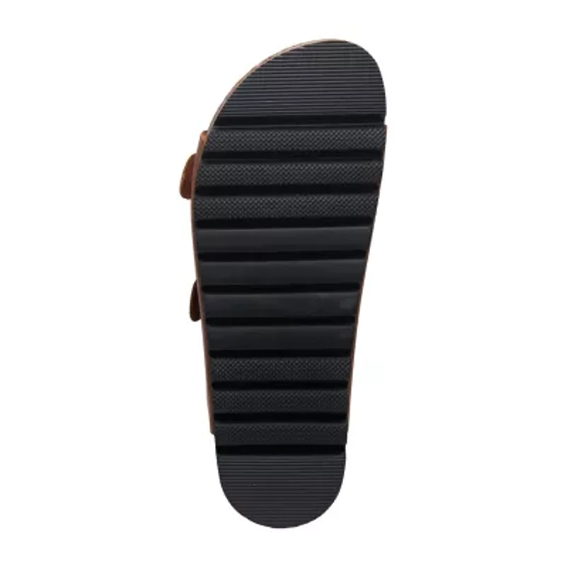 PLAKTON® Plakton Betta Womens Adjustable Strap Footbed Sandals