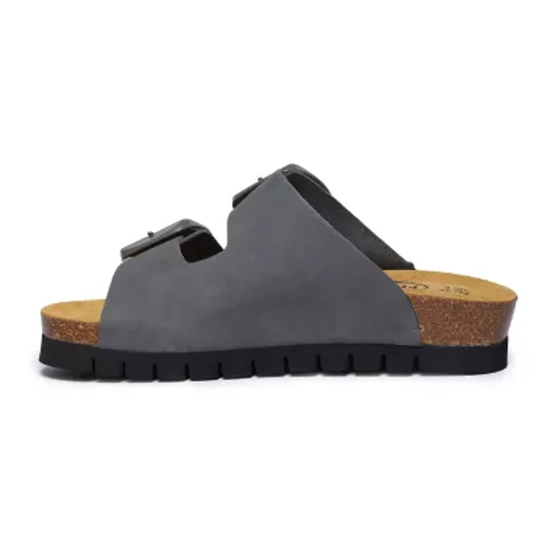 PLAKTON® Plakton Cruise Womens Adjustable Strap Footbed Sandals