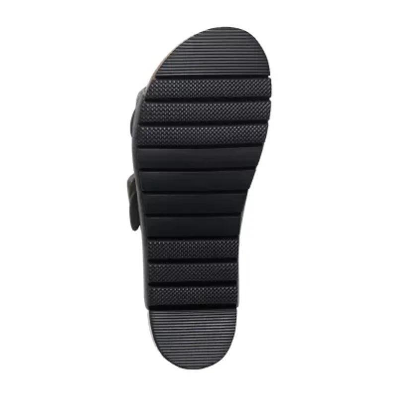PLAKTON® Plakton Cruise Womens Adjustable Strap Footbed Sandals