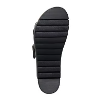 PLAKTON® Plakton Cruise Womens Adjustable Strap Footbed Sandals