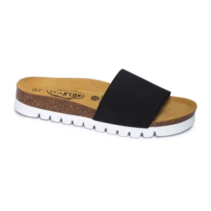 PLAKTON® Plakton Baja Womens Footbed Sandals