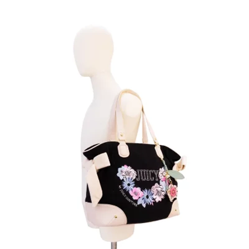 Juicy By Juicy Couture Retro Bloom Tote Bag
