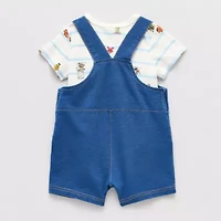 Baby Boys 2-pc. Sesame Street Shortall Set