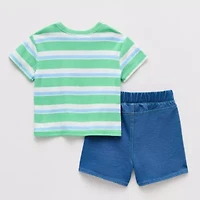 Baby Boys Bluey 2-pc. Short Set