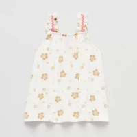 Okie Dokie Toddler & Little Girls Square Neck Sleeveless Tank Top