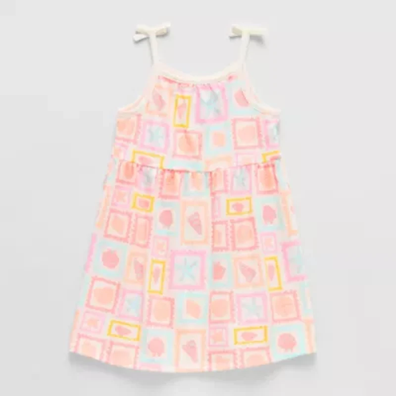 Okie Dokie Toddler & Little Girls Sleeveless A-Line Dress
