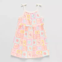Okie Dokie Toddler & Little Girls Sleeveless A-Line Dress