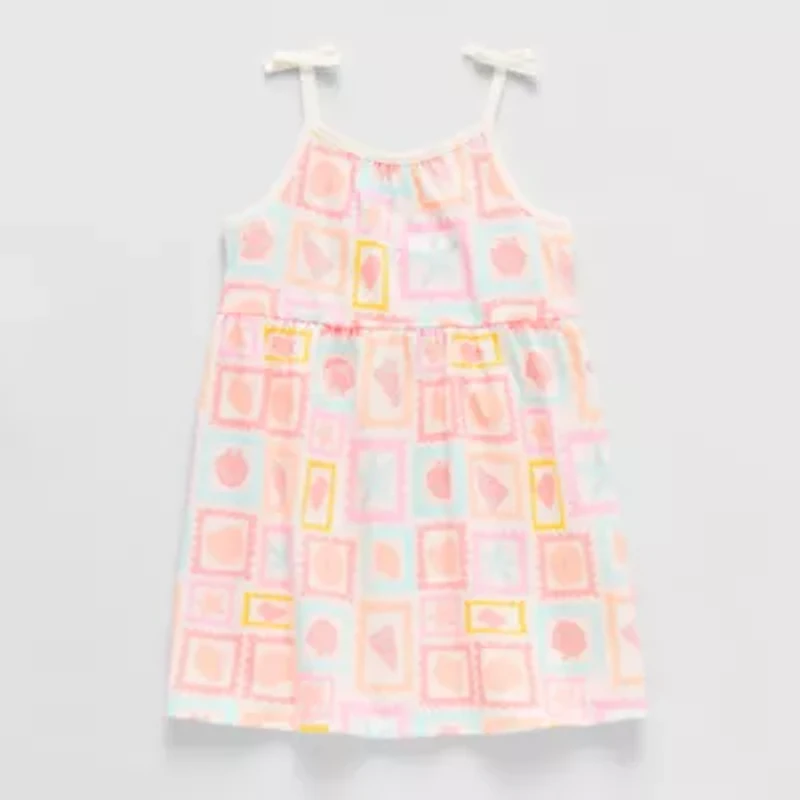 Okie Dokie Toddler & Little Girls Sleeveless A-Line Dress