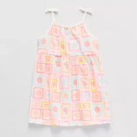 Okie Dokie Toddler & Little Girls Sleeveless A-Line Dress
