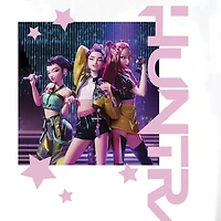 Little & Big Kid Girls Crew Neck Short Sleeve Regular Fit KPop Demon Hunters Graphic T-Shirt